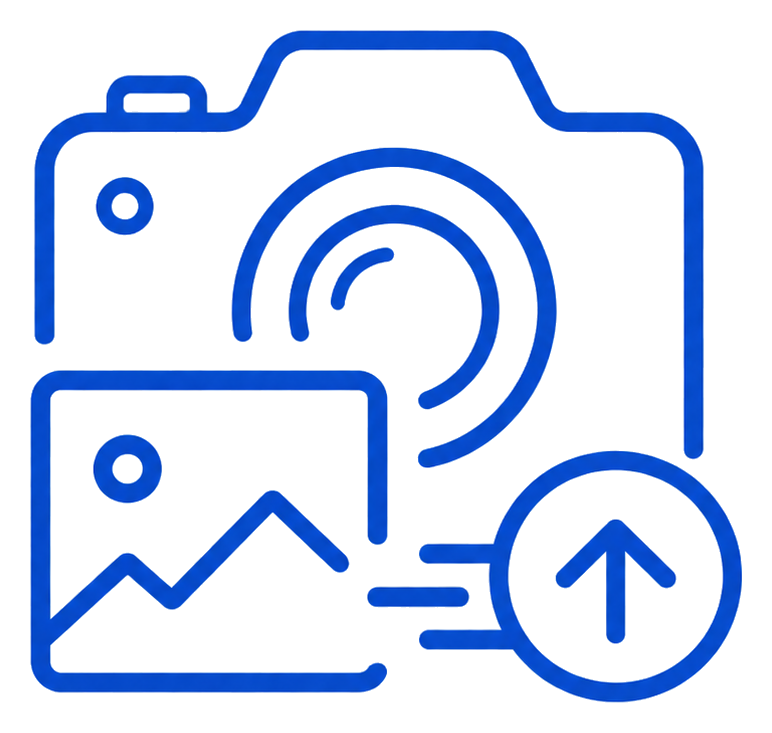 Icono de envío de fotografías